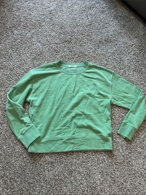 perfectwhitetee Green Crewneck Sweatshirt